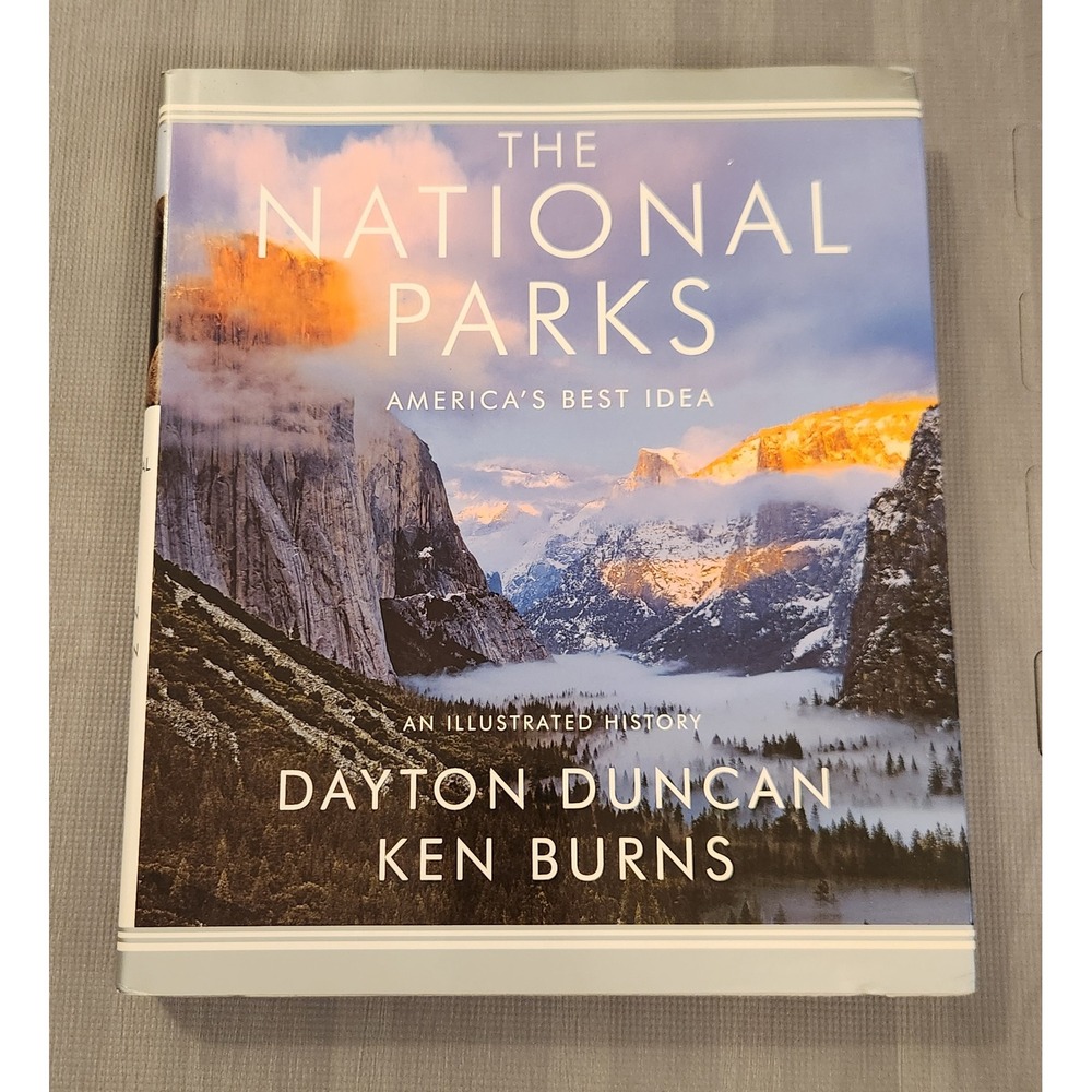 The National Parks America's Best Idea Ken Burns Dayton Duncan Hardcover Book